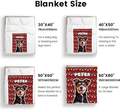 Personalized Christmas Blanket - Image 7