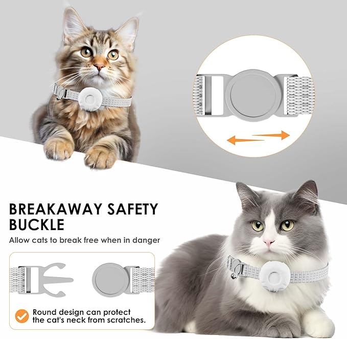 GPS Tracker for Cat, Mini GPS Dog Tracker, Cat Tracker Including Cats Collars - Image 5