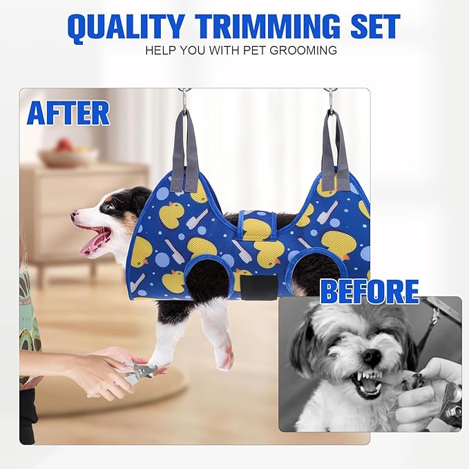 PAWCHIE Dog Grooming Hammock Harness - Image 4