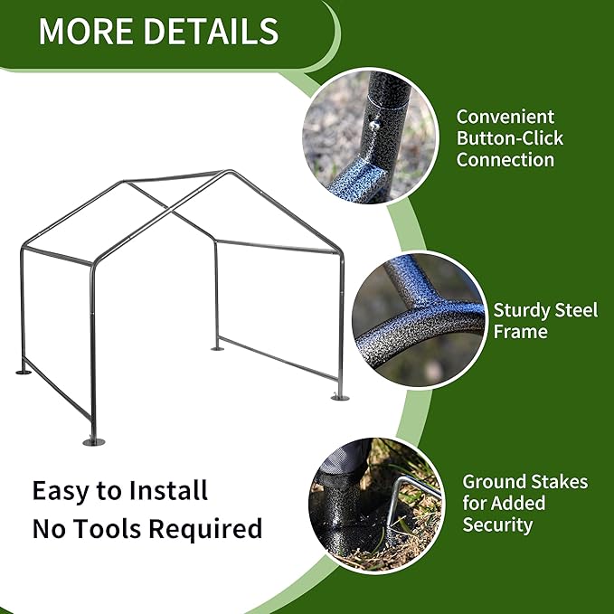 Summertrail Extra Large Dog House Outside, Dog Tent Outdoor, Big Dog Shade - Image 4