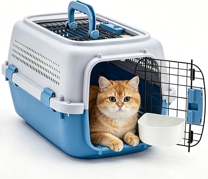DUMOS 23" Hard-Sided Pet Carrier by DumosLifestyle