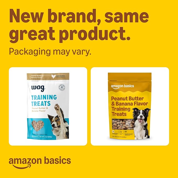 Amazon Basics Peanut Butter & Banana Flavor Training Treats - Image 2