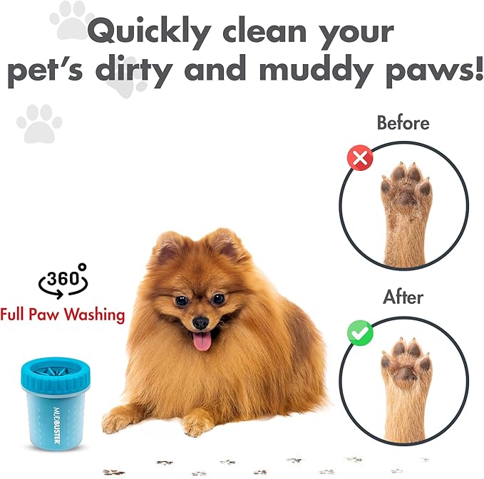 Dexas MudBuster Portable Dog Paw Cleaner - Image 4