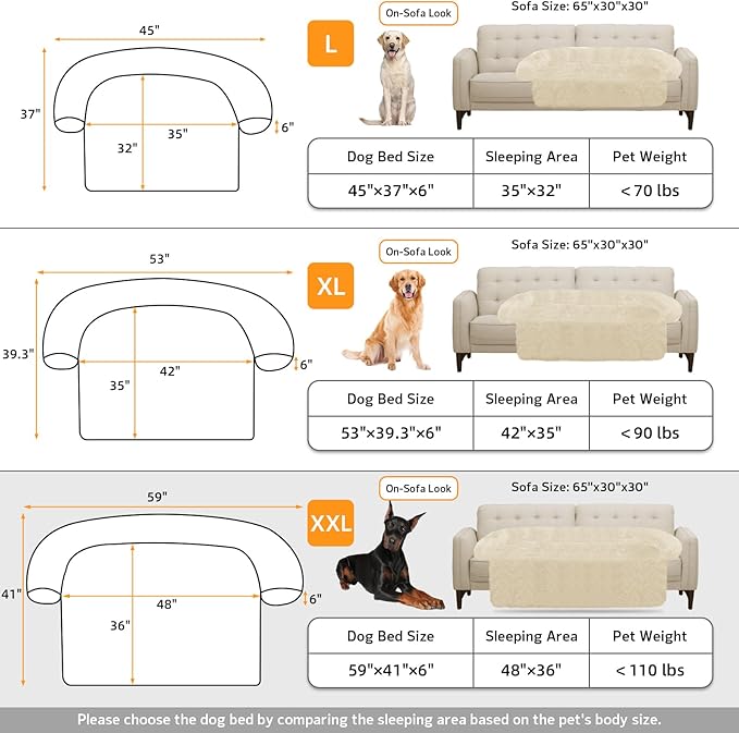 GGIB Calming Dog Bed Fluffy Plush Dog Mat - Image 5