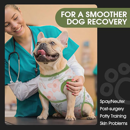 FUAMEY Dog Recovery Suit Male, Dogs Surgery Neuter Suits Puppy Spay Shirts - Image 3
