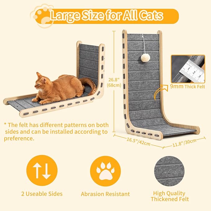 Cat Scratch Pad Felt Cat Scratcher - Image 3