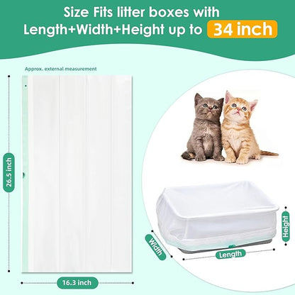 Thickened Automatic Cat Litter Box Liner Bag, Extra Thick Leakproof, - Image 2