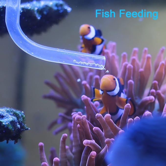 AREPK Aquarium Coral Feeder Fish Feeder Waste Clean Tool Manual Cleaner Water - Image 2