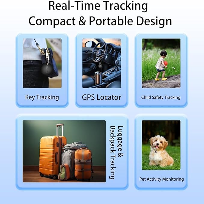 GPS Tracker for Dogs & Cats, Smart Pet Collar Tracker Works - Image 9