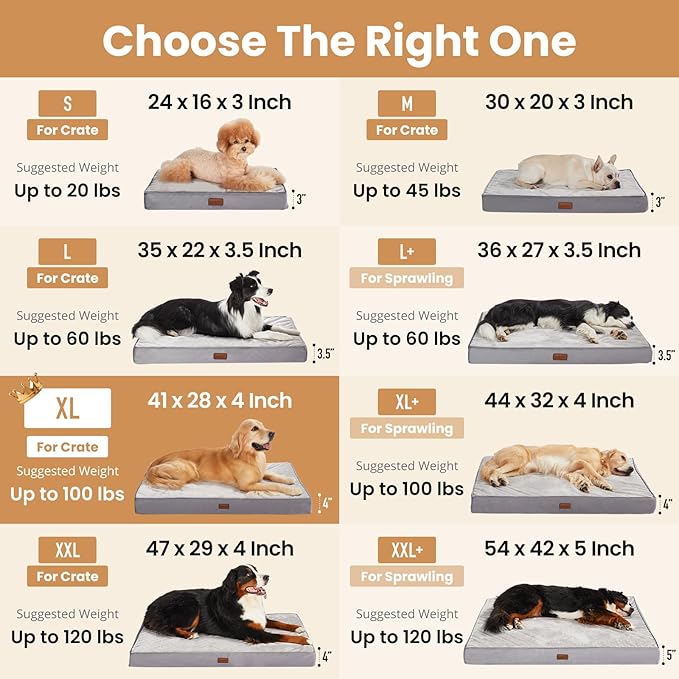 OhGeni Orthopedic Waterproof Dog Bed - Image 6