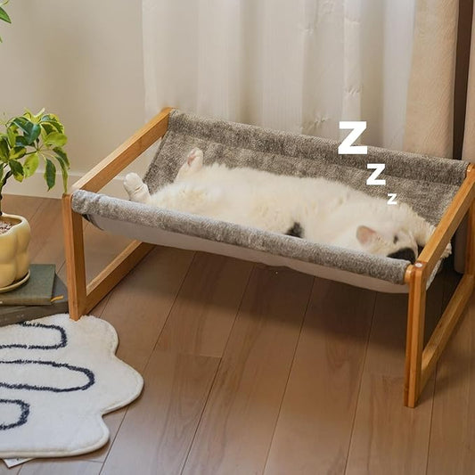 Kiplant Elevated Cat Bed, Large Hammock by kiplant
