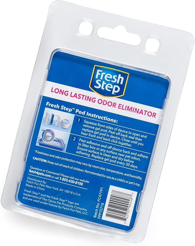 Fresh Step Cat Litter Box Deodorizing Gel Pod, Smart Gel Technology - Image 7