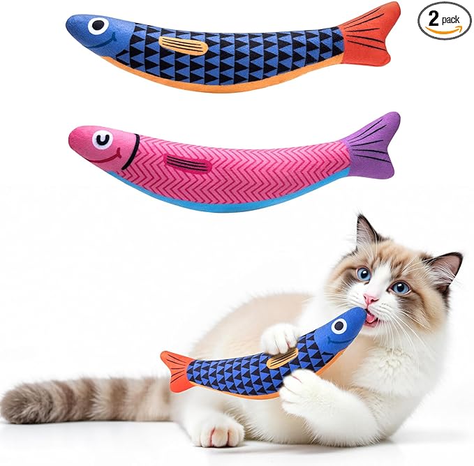 PetBusy Cat Toys with Interactive Soft Chew Kicker Cat Toys by HappypetschoosePetBusy