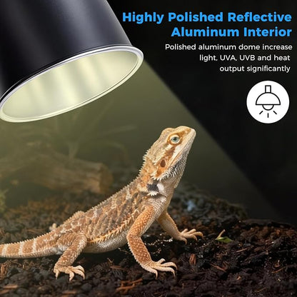 5.5 Inch Reptile Deep Dome Light Fixture - Image 5