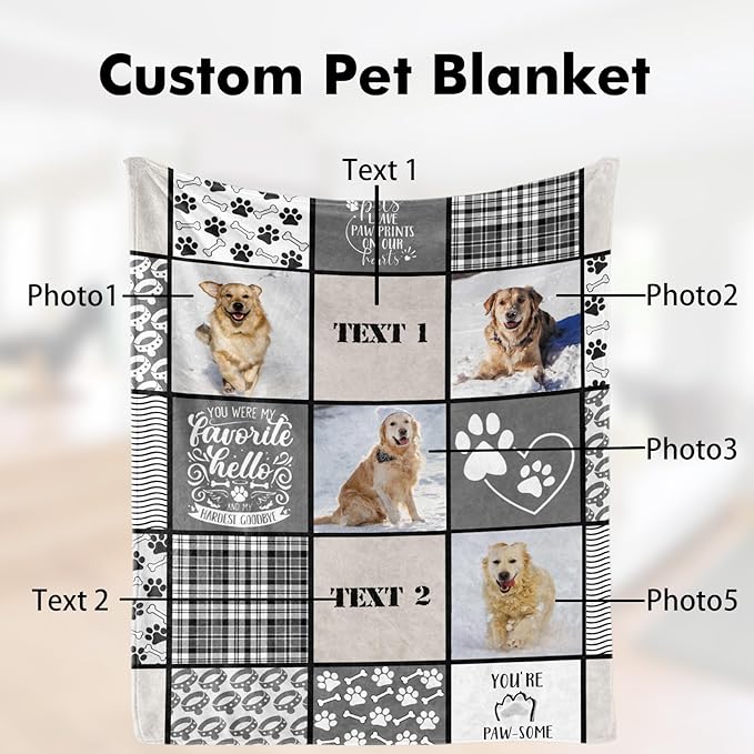 Printed in USA, Personalized Dog Memorial Gifts - Image 5