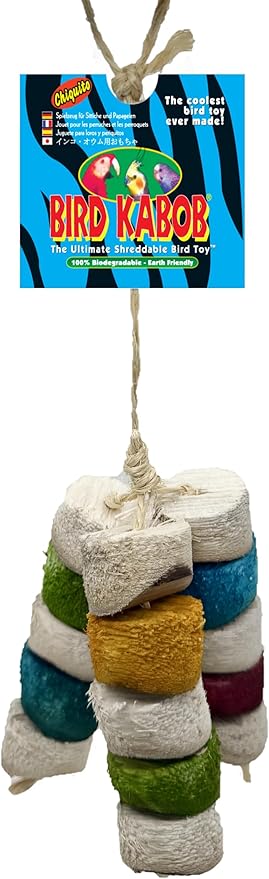 Bird Kabob Chiquito Chew Toy by BIRDKABOB