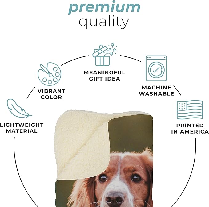 Prints Next Day – Custom 60" x 80" Fleece Pet Lightweight Blanket - Image 5