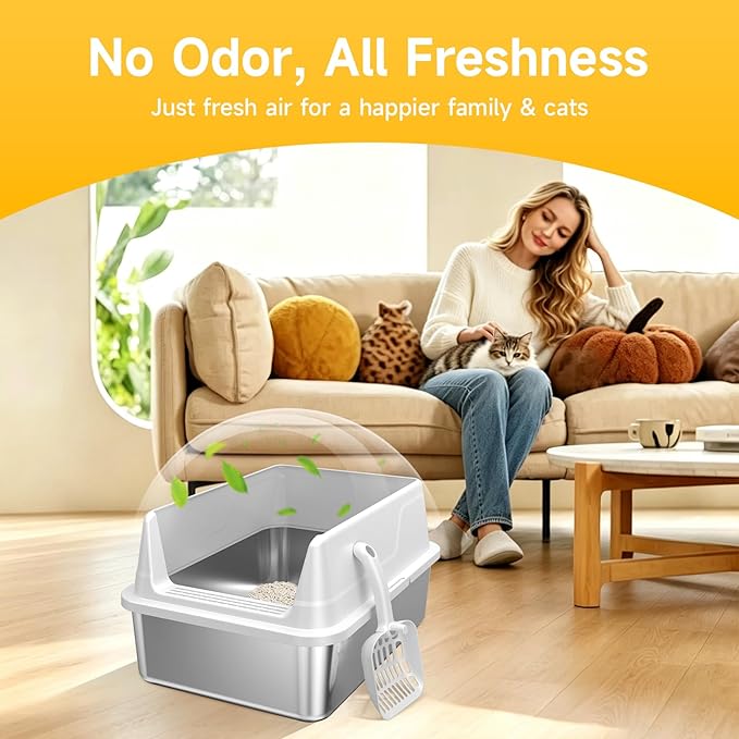 Stainless Steel Litter Box - Image 7