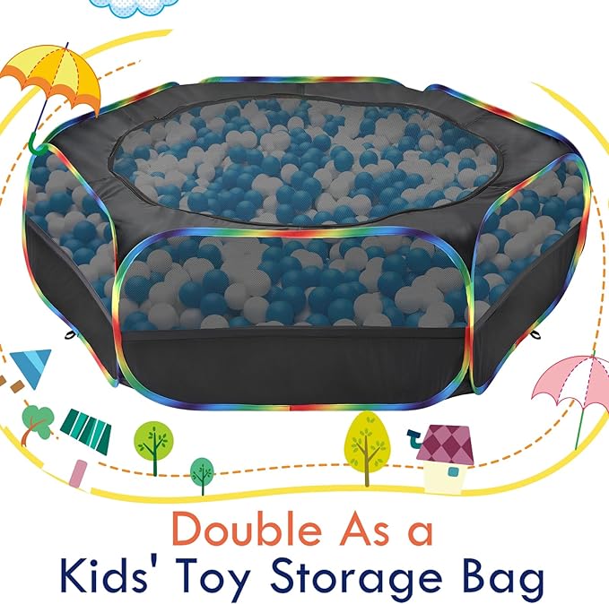 Pawaboo Small Animals Playpen, Waterproof Small Pet Cage Tent - Image 8