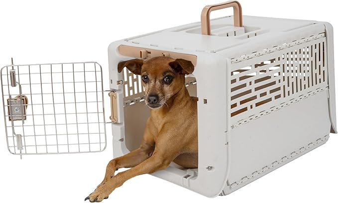 SportPet Designs Collapsible X-Small Pet Travel Carrier, Hard-Sided Kennel by SportPetDesigns