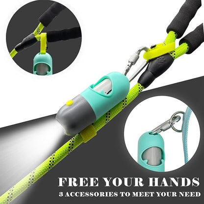 Dog Poop Bag Holder With LED Flashlight | Pet Waste Dispenser - Image 3