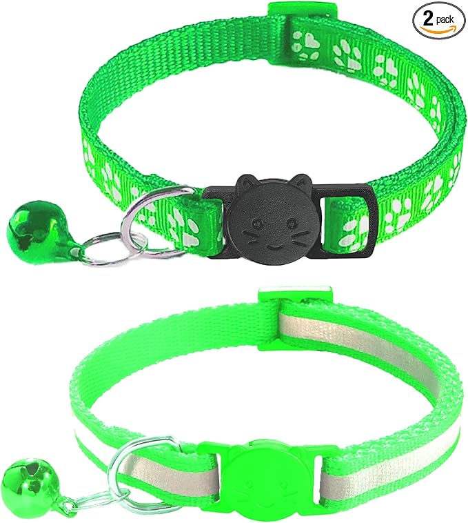2 Pack Breakaway Cat Collars by Unknown