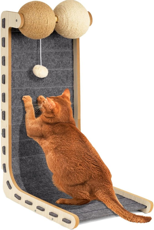 Cat Scratcher Felt Cat Scratch Pad by NxwjoyPet