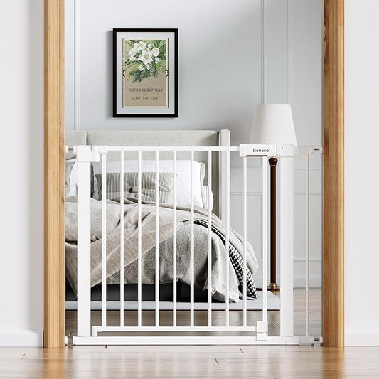 Babelio Baby Gate for Doorways and Stairs, 36-41" Pet Gate by BABELIO