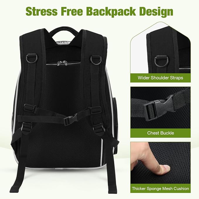 Limited Stock Lekereise Cat Backpack Carrier, Expandable Large Space Cat Bubble - Image 4