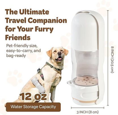 Desired Things Portable Pet Food and Water Dispenser, 2 in 1 Cat & Small Dog - Image 2