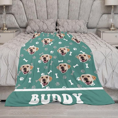 Custom Pet Name Blanket Personalized Dog Memory Blankets - Image 6
