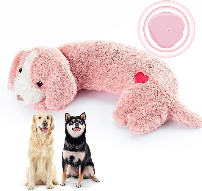 Moropaky Heartbeat Toy Puppy Heartbeat Stuffed Toy by Moropaky