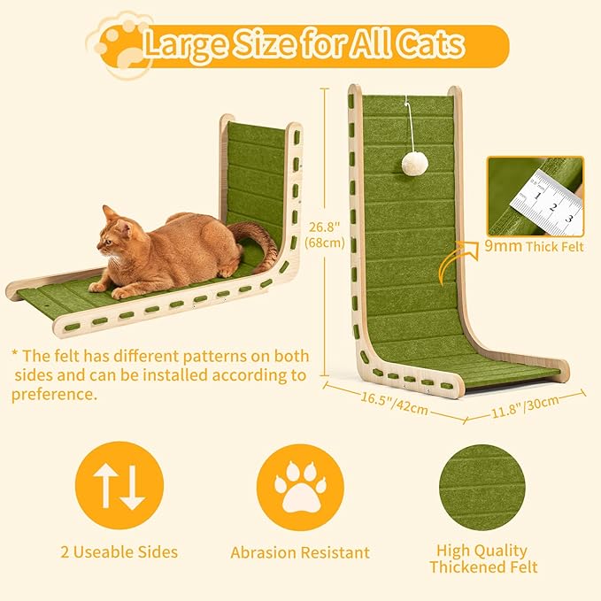 Cat Scratch Pad Felt Cat Scratcher - Image 3