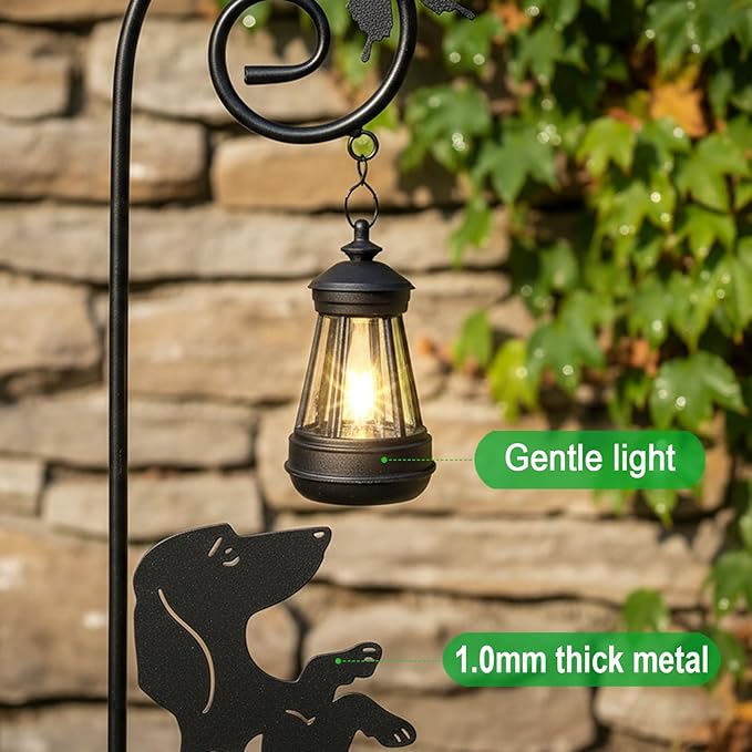 Dog Solar Lights Outdoor Decoration, Dachshund Gifts - Image 5