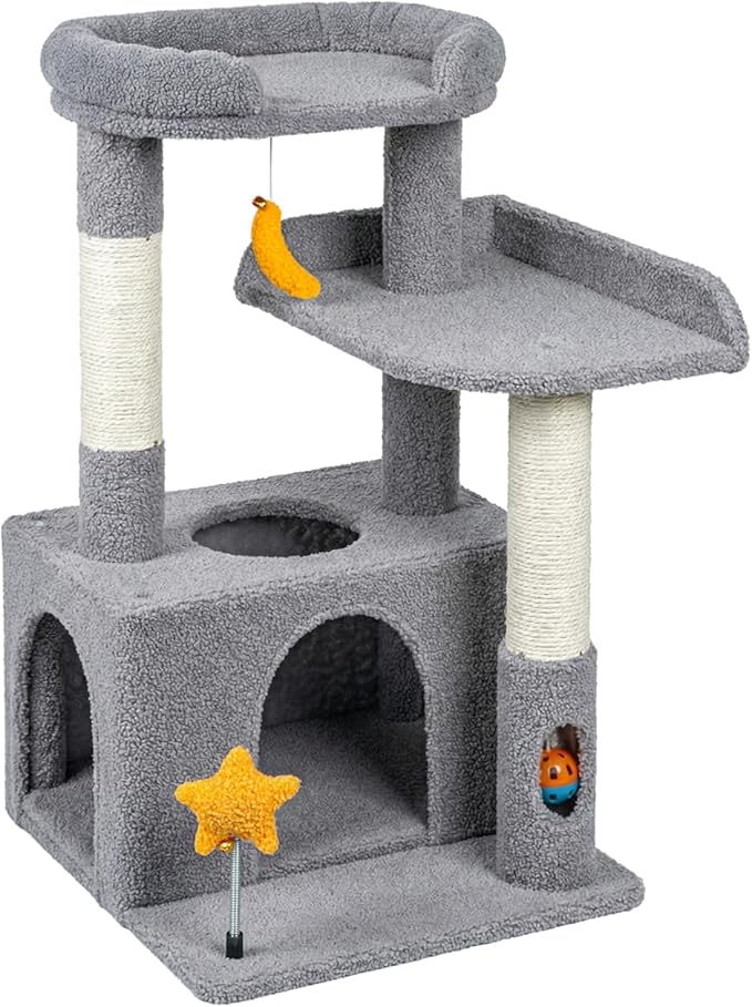 32In Cute Cat Tower for Indoor Cats - Image 5