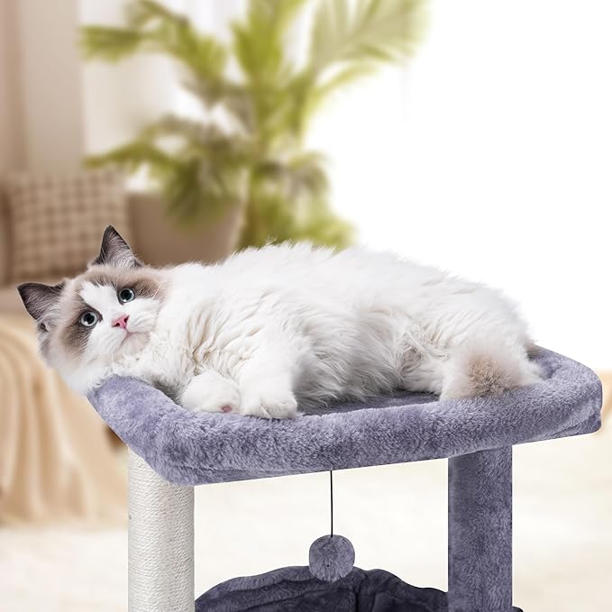 AIWIKIDE Cat Tree Has Scratching Toy - Image 3