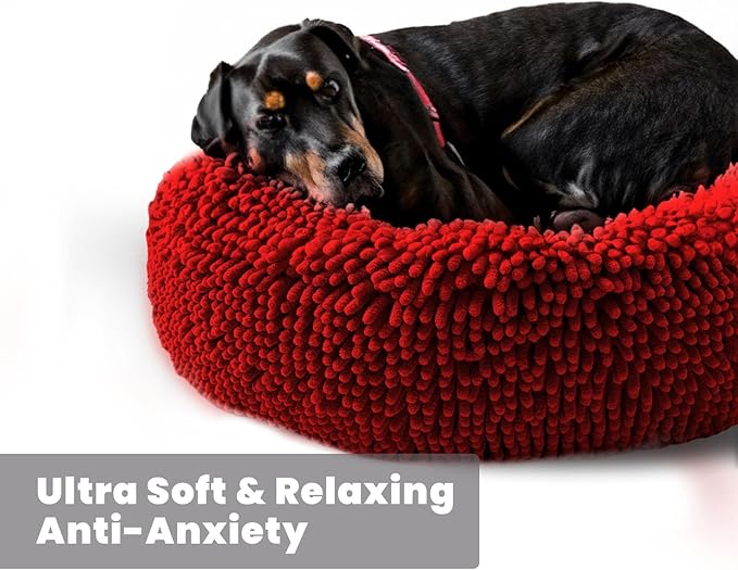 Muddy Mat® Cloud K-9 Bed for Dogs & Cats, Soft & Relaxing Donut Dog Bed - Image 5