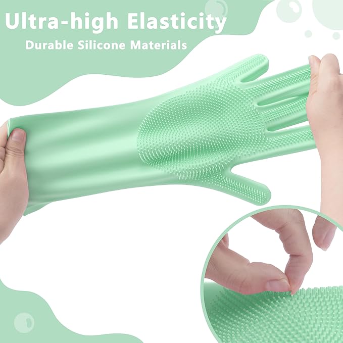 Pet Grooming Gloves—Dog Washing Gloves - Image 5