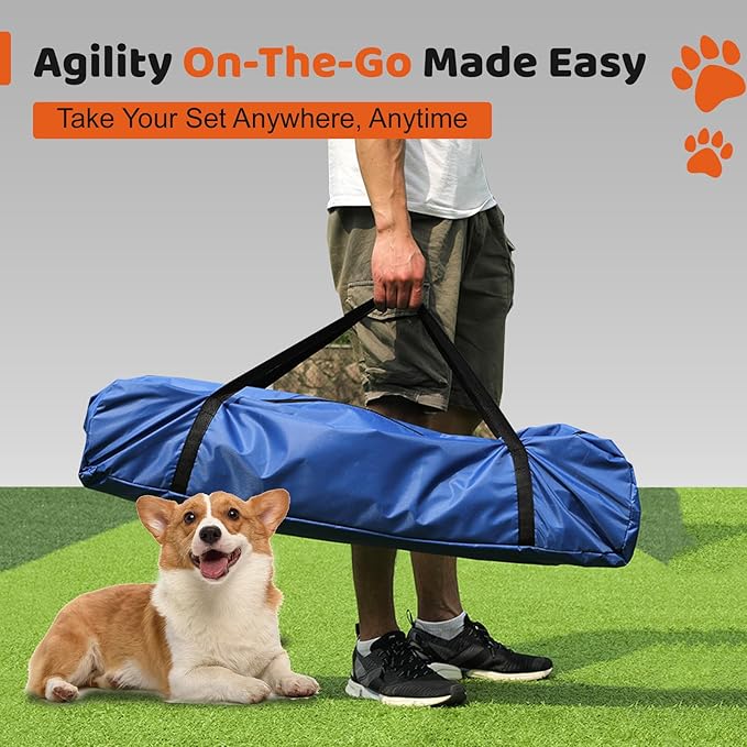 Sedeke 4 Sets Pets Agility Training Equipment - Image 6