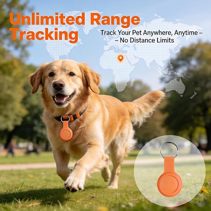 Pet GPS Tracker for Cats & Dogs – No Monthly Fee, No SIM Required, Real-Time - Image 2