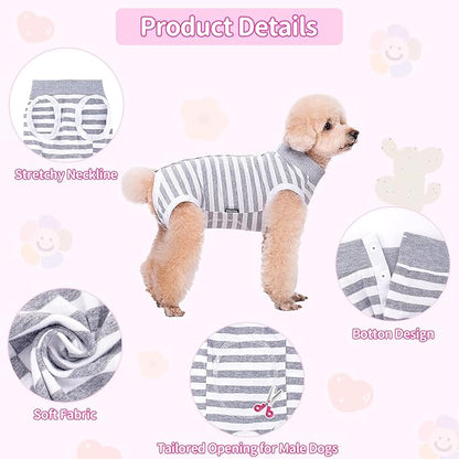 Coppthinktu Recovery Suit for Dogs After Surgery, Dog Onesie Surgery Recovery - Image 3