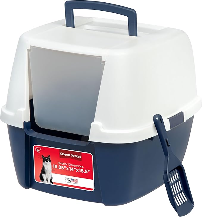 IRIS USA Cat Litter Box Large by IRISUSA