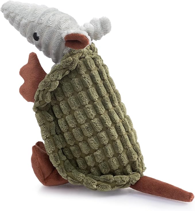 Hollypet Plush Dog Squeaky Toy Stuffed Armadillo Animal Pet Puppy Chew Toys by Hollypet