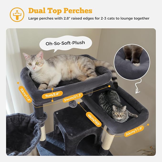 MUTTROS 81" Heavy Duty Cat Tree - Image 5