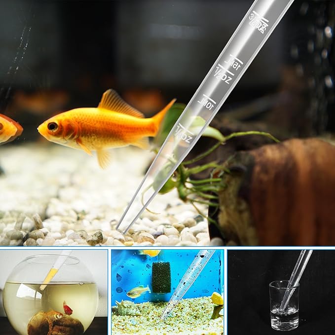 Aquarium Cleaning Dropper, 30ml Aquarium Clean Pipette Dropper, Manual Fish - Image 4