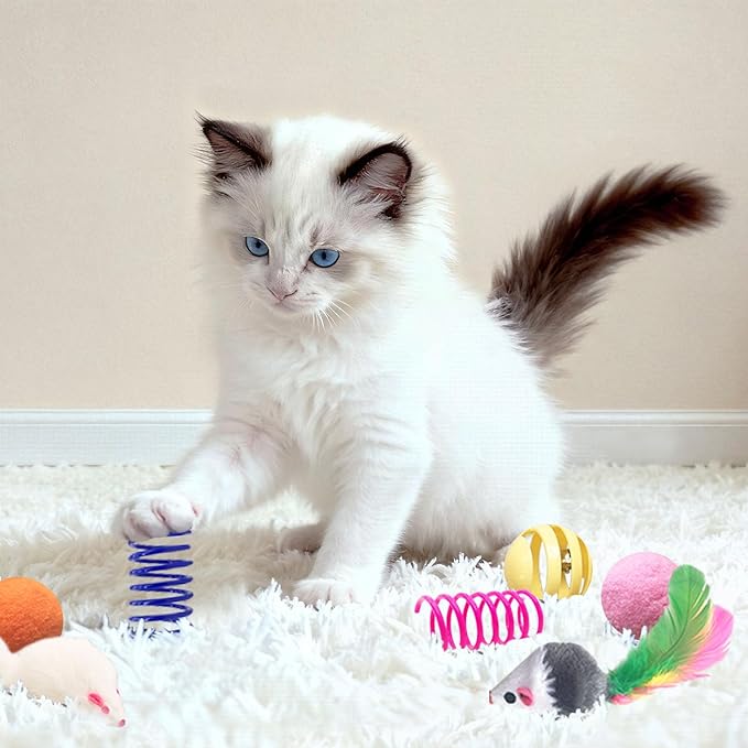 Cat Toys for Indoor Cats, 35 Packs Interactive Cat Toys Set - Image 5