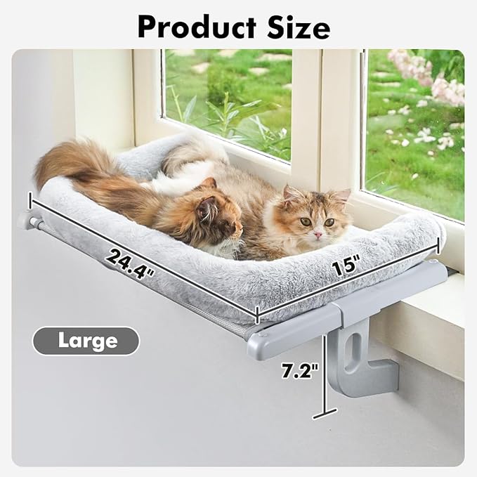 Zoratoo Cat Window Sill Perch - Image 5