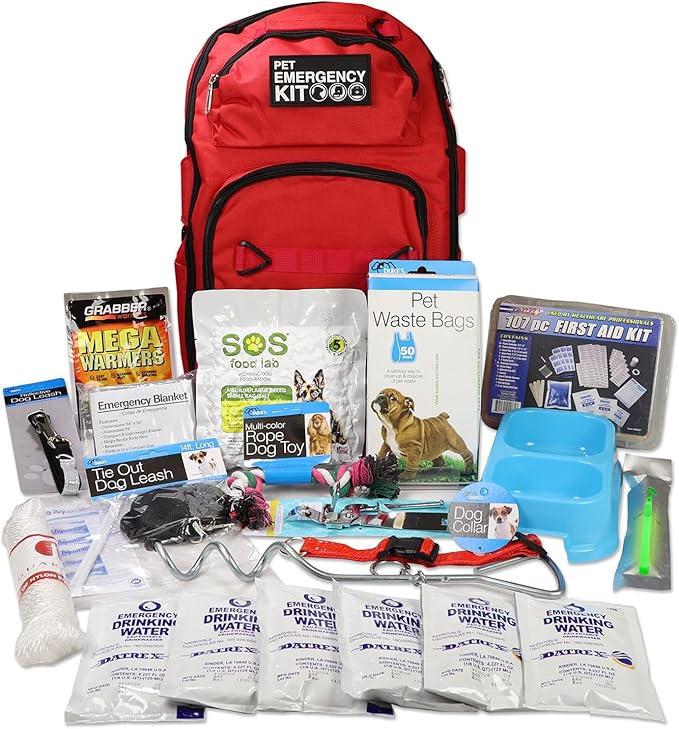Deluxe Dog Survival Kit by GuardianSurvivalGear