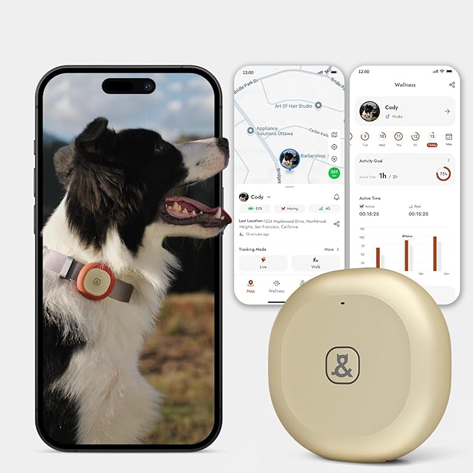 Molly&Cody GPS + Bluetooth Pet Tracker by MollyCody