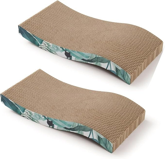 Reversible Wave Cat Scratcher for Indoor Cats by %E7%8C%AB%E5%A3%B1